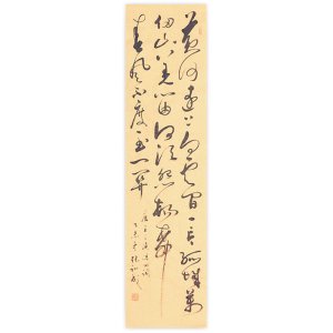 张训成 狂草作品《黄河远上白.